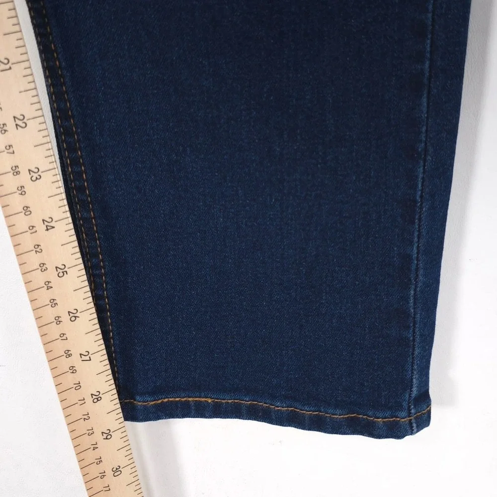 LEVI'S 502 Mens New Taper Jeans W34 L30 Dark Wash Stretch 29507-3197